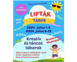 LIPTÁK TÁBOR 2024