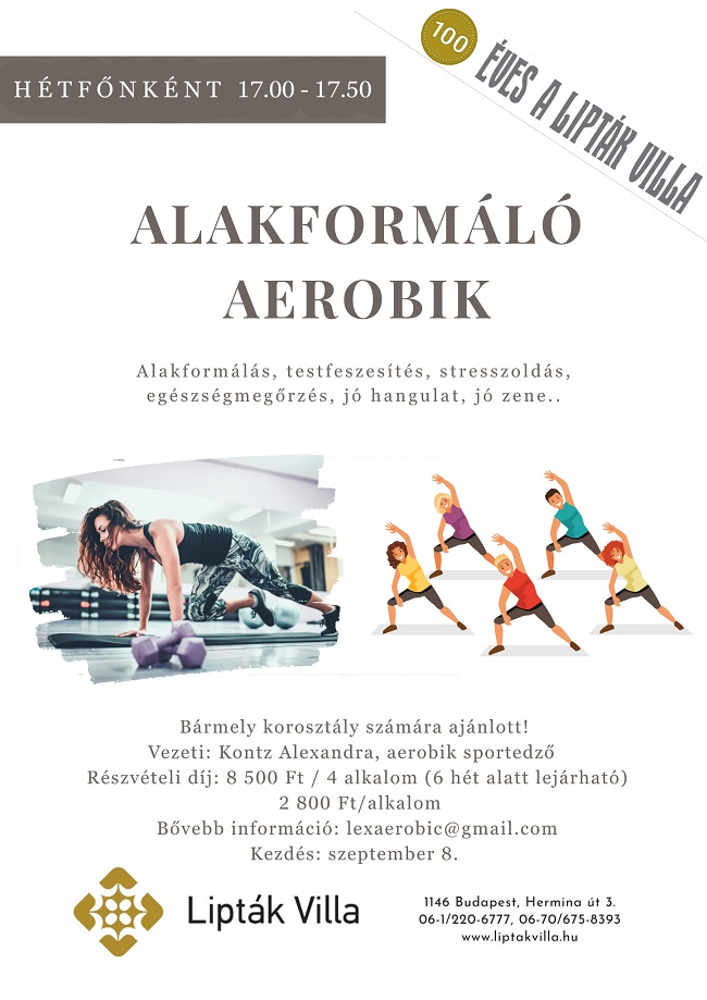 ÚJ! ALAKFORMÁLÓ AEROBIK