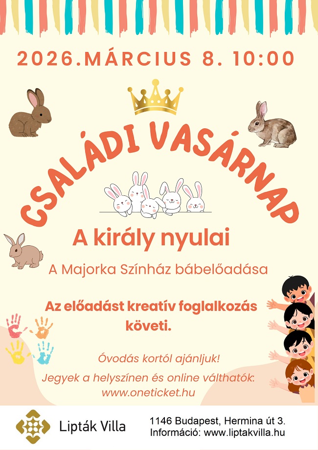 CSALÁDI VASÁRNAPOK