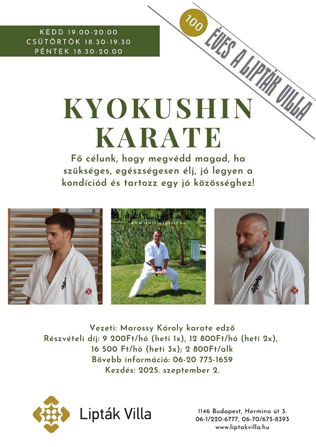 FELNÕTT KYOKUSHIN KARATE