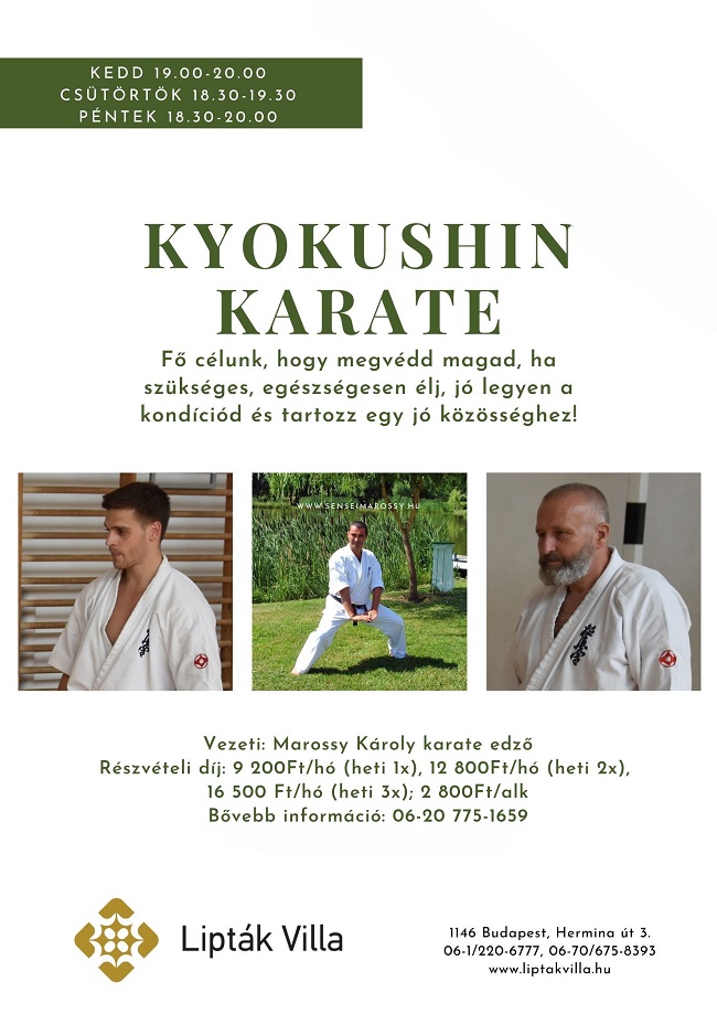 FELNÕTT KYOKUSHIN KARATE