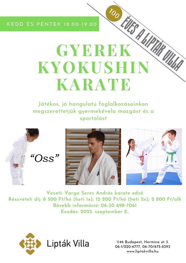 GYEREK  KYOKUSHIN KARATE