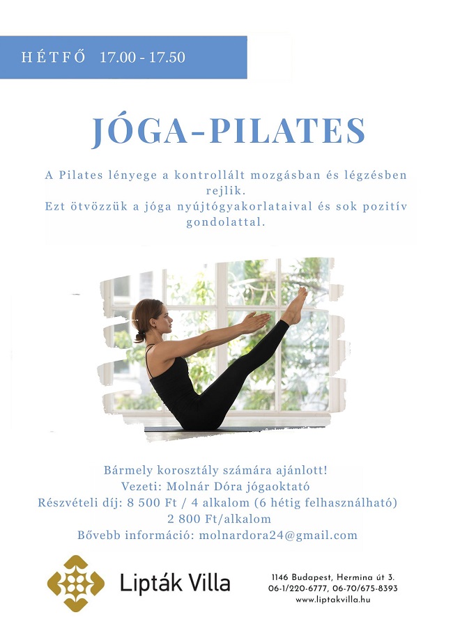 ÚJ! JÓGA - PILATES