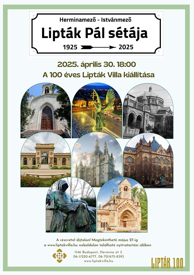 TÁRLAT A CENTENÁRIUMI LIPTÁK VILLÁRÓL 