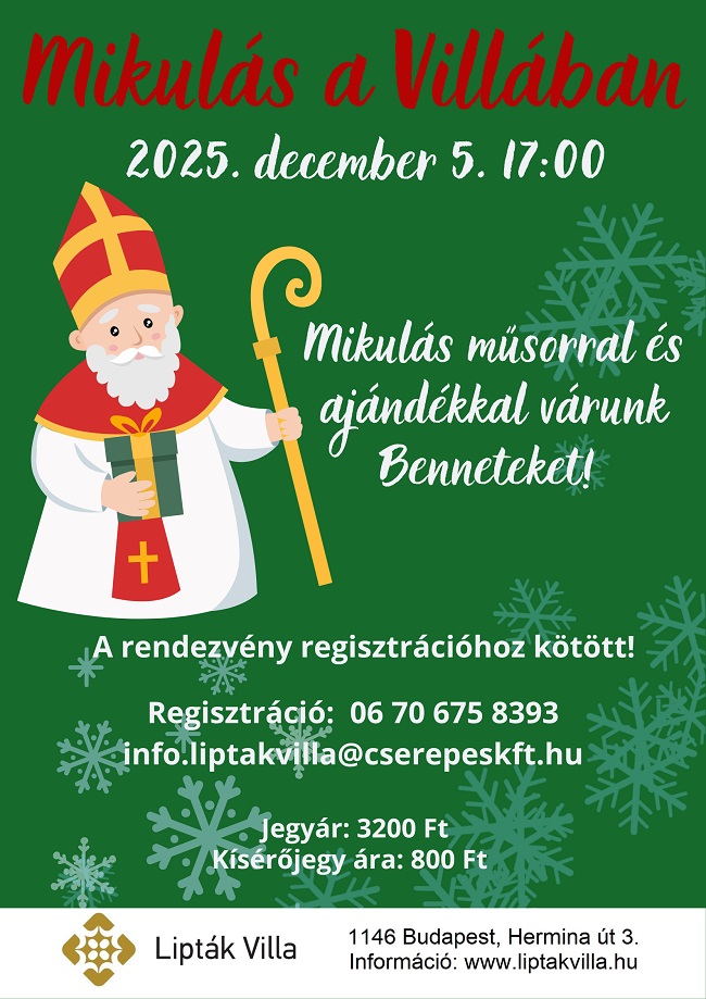 MIKULÁS A VILLÁBAN