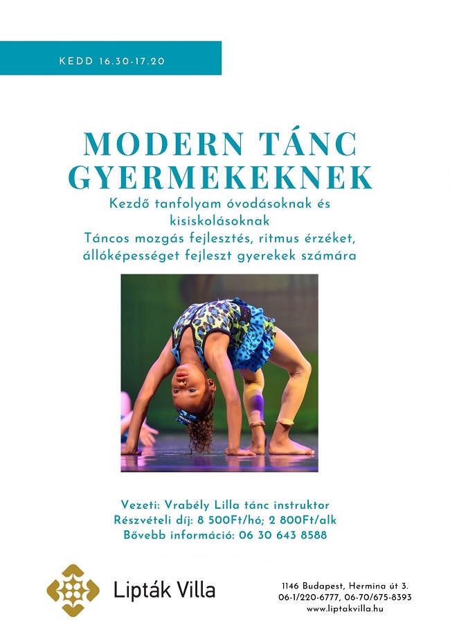 MODERN TÁNC GYERMEKEKNEK