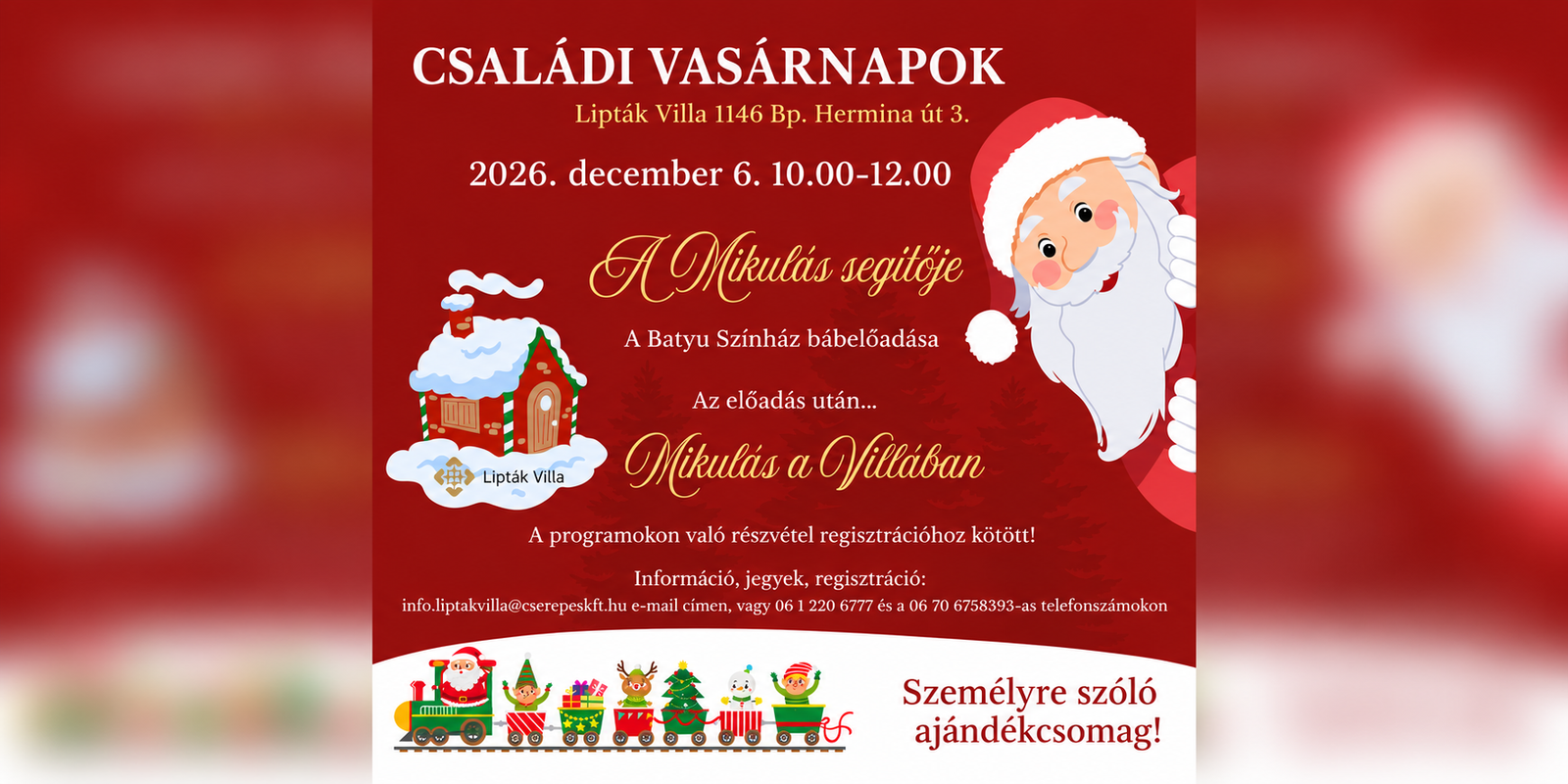 Családi Vasárnapok – Mikulás titkos segítője