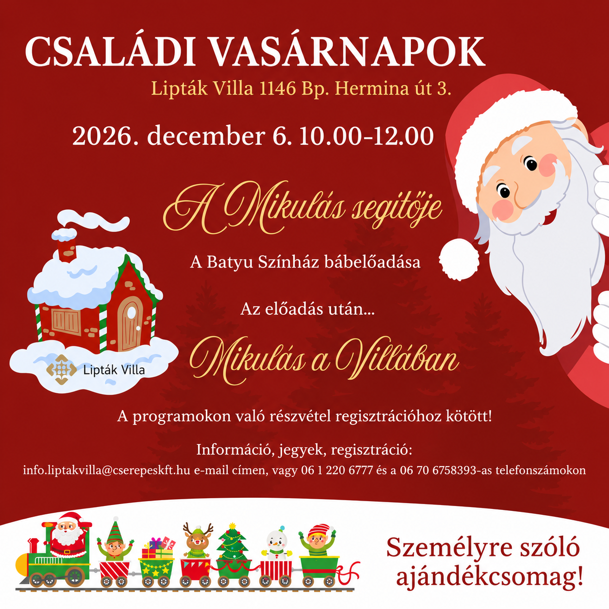 Családi Vasárnapok – Mikulás titkos segítője