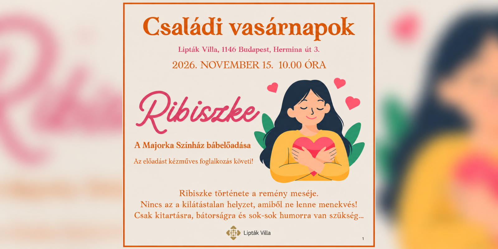 Családi Vasárnapok – Ribiszke